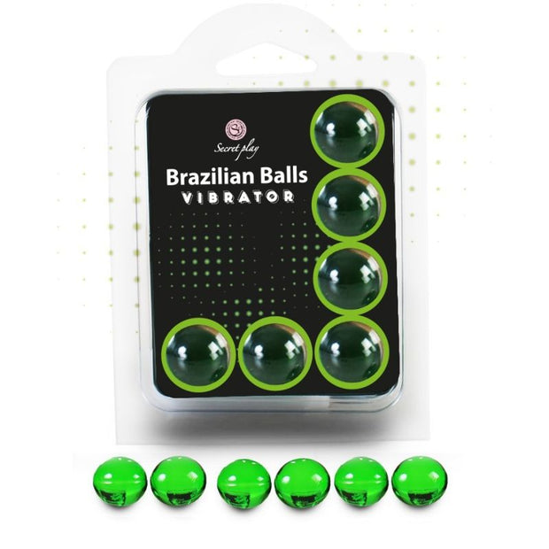 SecretPlay Set 6 Capsule Vibranti Premium per Benessere Intimo