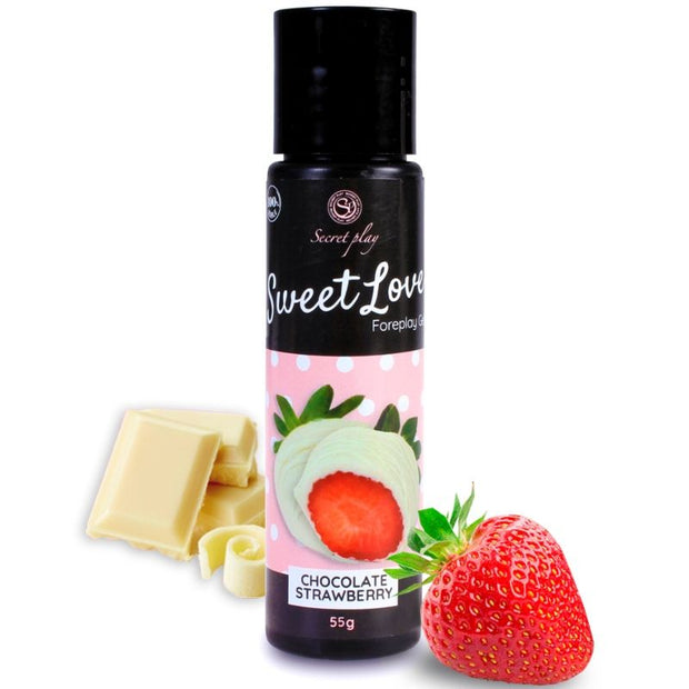 SecretPlay Gel Dolce Amore Fragola e Cioccolato Bianco 60ml