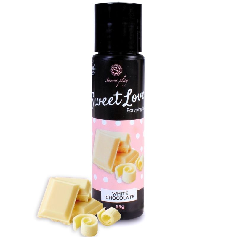 SecretPlay Gel Dolce Amore Cioccolato Bianco 60ml Body-Safe