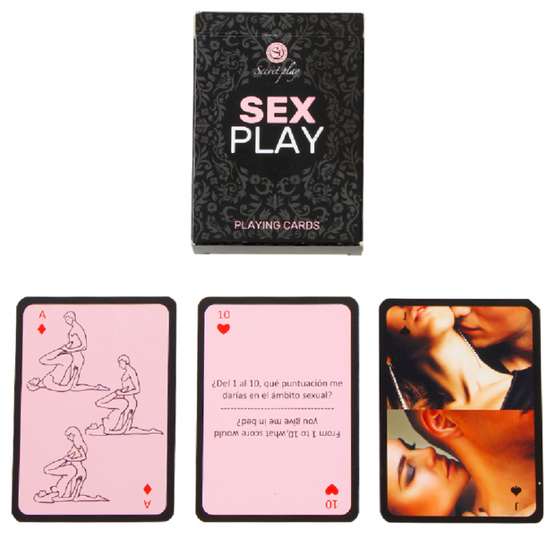 SecretPlay Carte da Gioco Sex Play - Gioco di Coppia Intimo