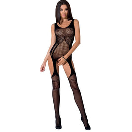 Passion - Donna Bs061 Bodystocking Rosso Taglia Unica