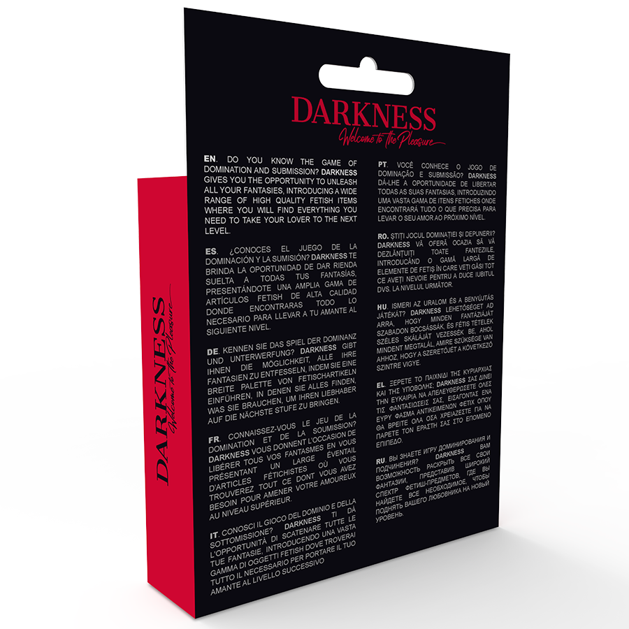 Darkness - Slip Aperti Unisex Taglia Unica