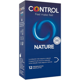 Control Adapta Nature Preservativi in Lattice Naturale 12 Pezzi