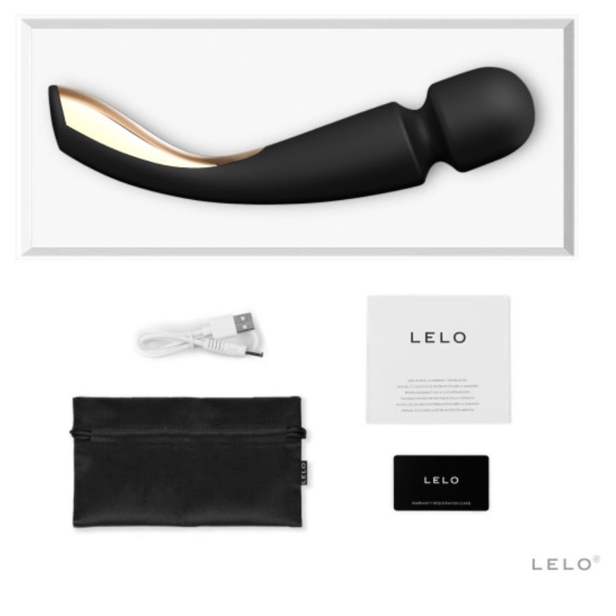 LELO Smart Wand 2 Nero - Massaggiatore Premium Ricaricabile - immagine 2