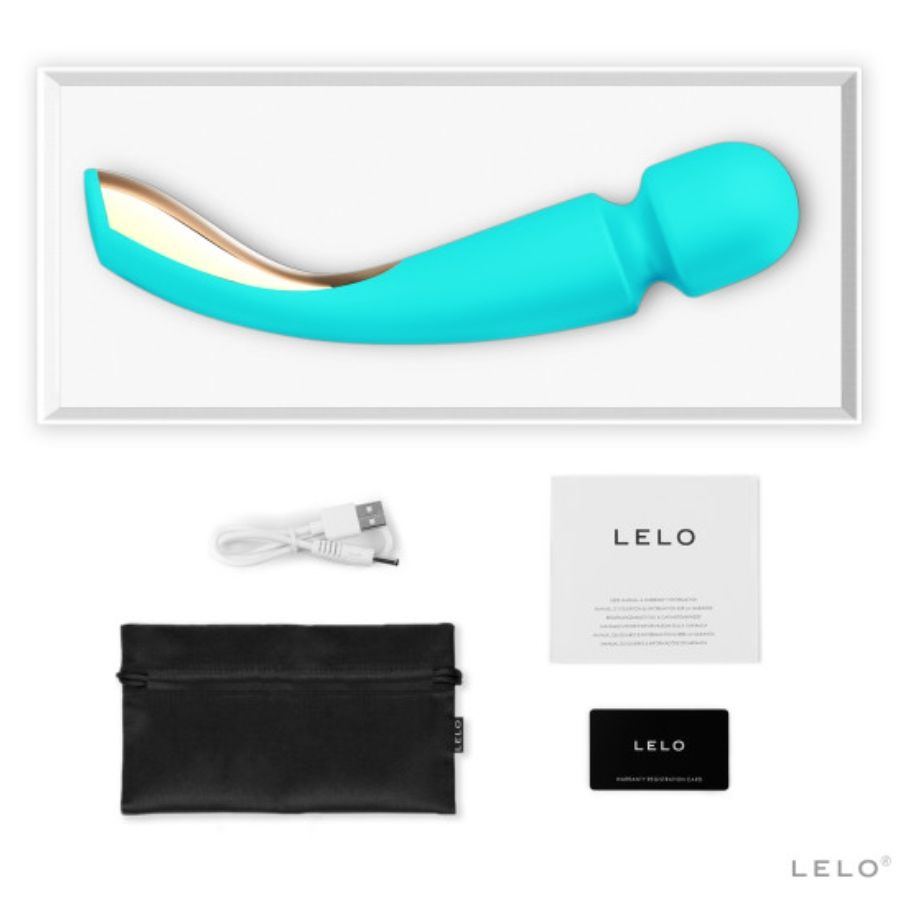LELO Smart Wand 2 Turchese - Massaggiatore Premium Ricaricabile - immagine 2