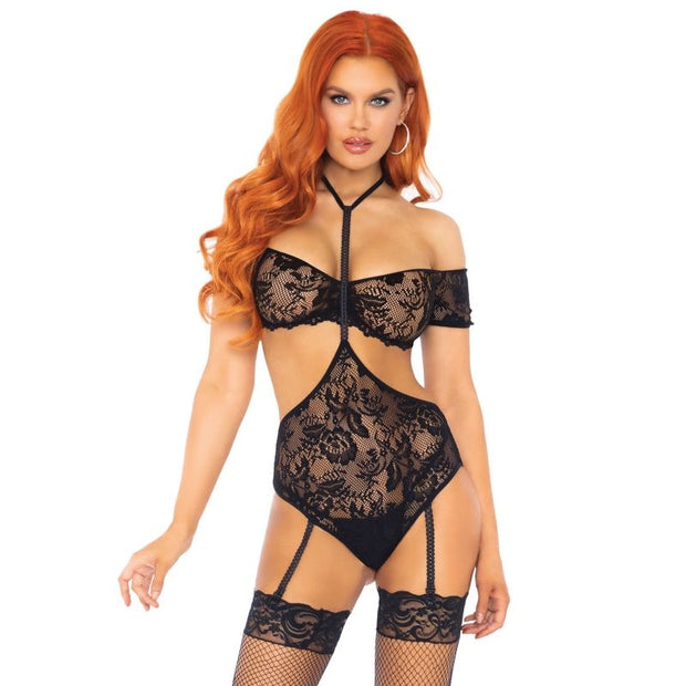 Leg Avenue - Set Dos Piezas Top E Teddy M/L