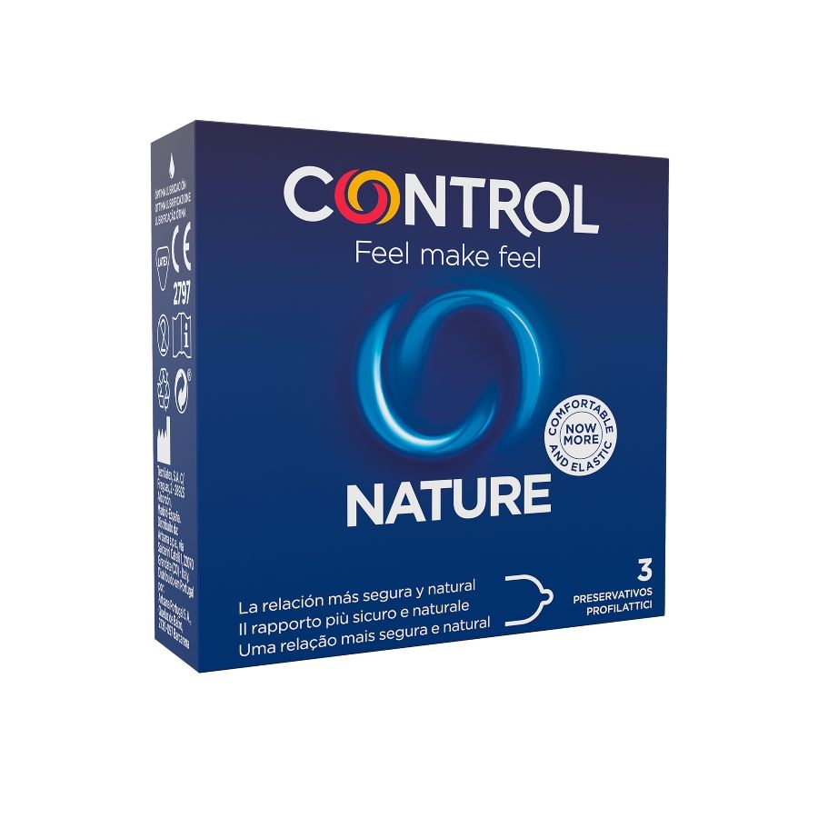Controllo - Adapta Nature Preservativi 3 Unità