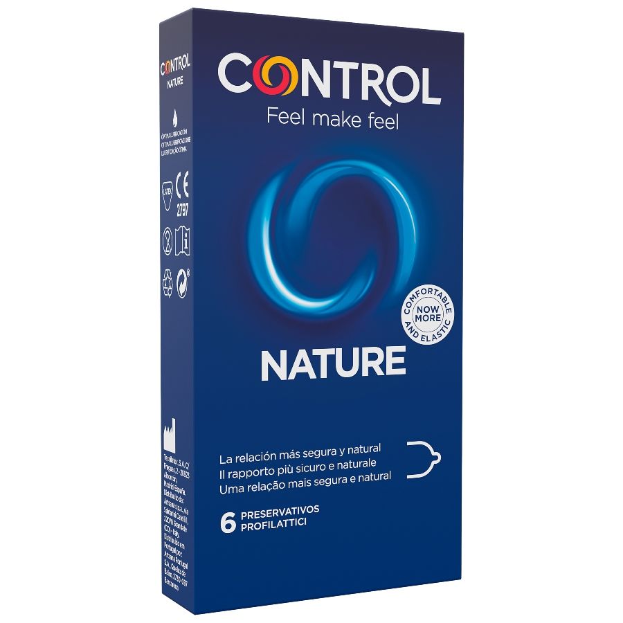 Control Adapta Nature Preservativi in Lattice Naturale 6 Pz