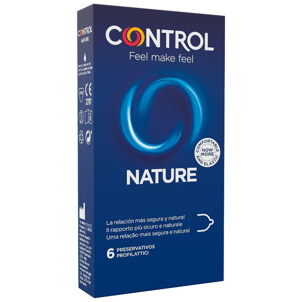 Control Adapta Nature Preservativi in Lattice Naturale 6 Pz