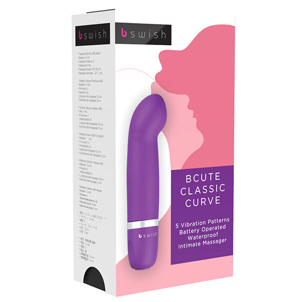 B Swish Bcute Classic Curve Lilla Vibratore Punto G Ergonomico