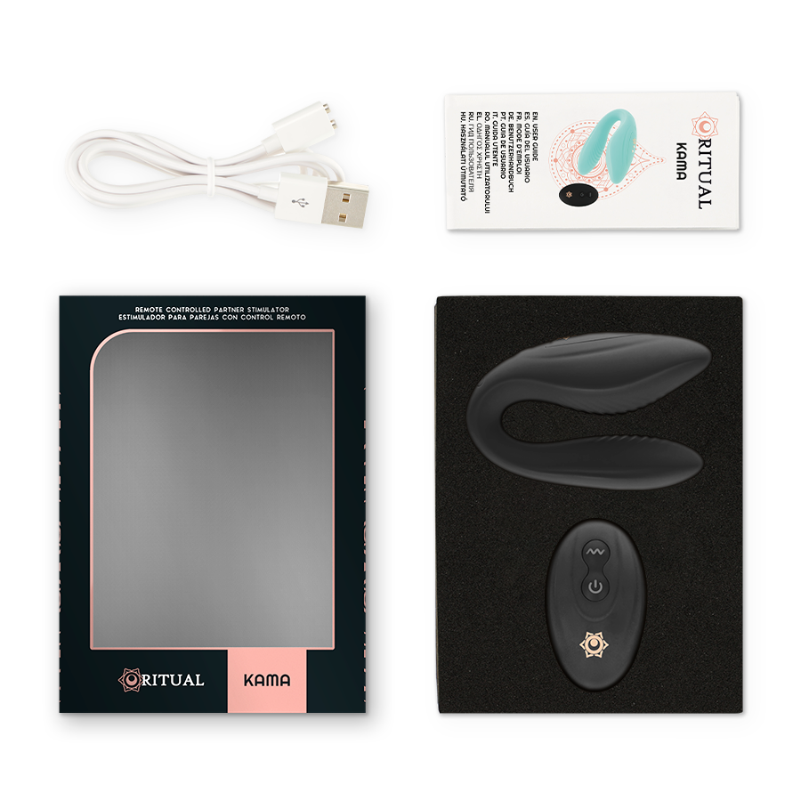 RITHUAL - TELECOMANDO KAMA PER COPPIE AQUA