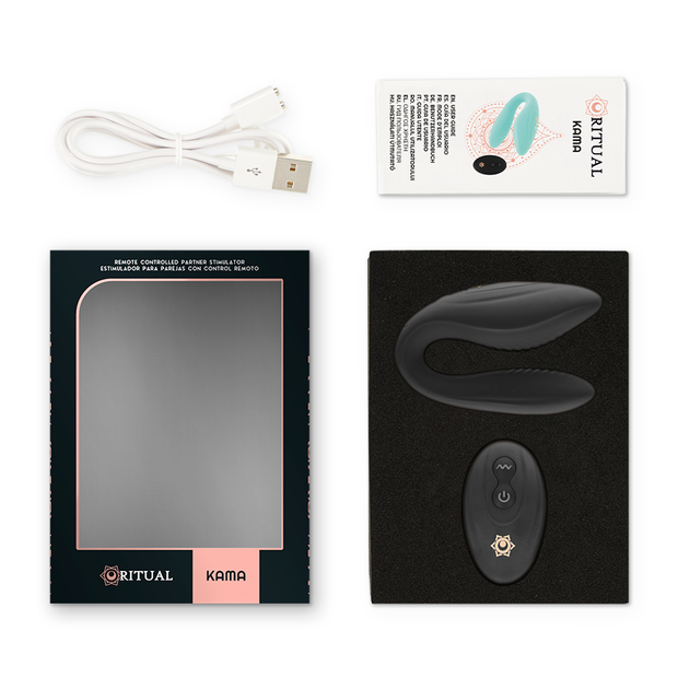RITHUAL - TELECOMANDO KAMA PER COPPIE AQUA