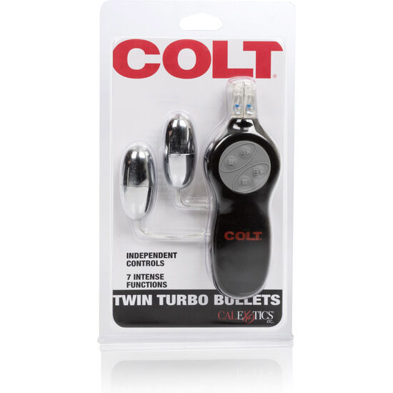Calexotics Colt Twin Turbo Proiettili Vibranti 7 Funzioni - immagine 3