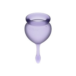 Satisfyer Feel Good Coppa Mestruale Viola 15+20ml Body-Safe - immagine 2