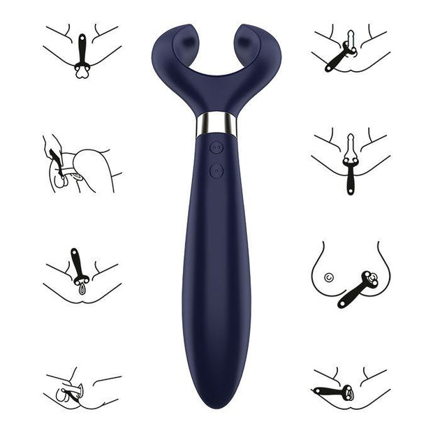 Satisfyer - Divertimento Infinito Multi Vibrador 3 Azul
