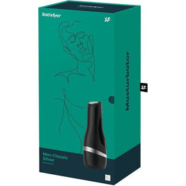 SATISFYER - MASTURBADOR CLASSICO NERO DA UOMO
