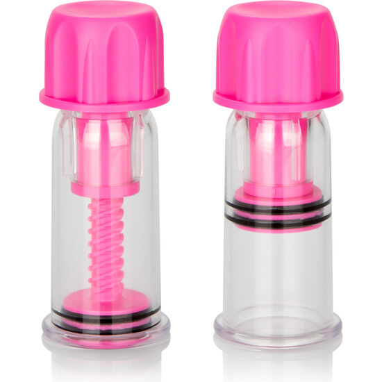 Calexotics Vacuum Twist Stimolatore Capezzoli Rosa Pink