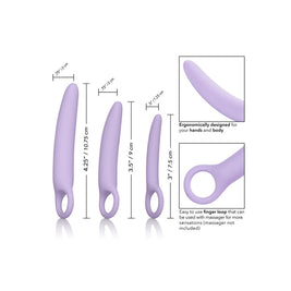 Calexotics - Dott.Ssa Laura Berman Alena Set Di 3 Dilatatori In Silicone