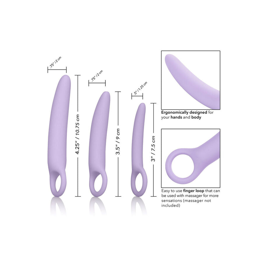 Calexotics - Dott.Ssa Laura Berman Alena Set Di 3 Dilatatori In Silicone
