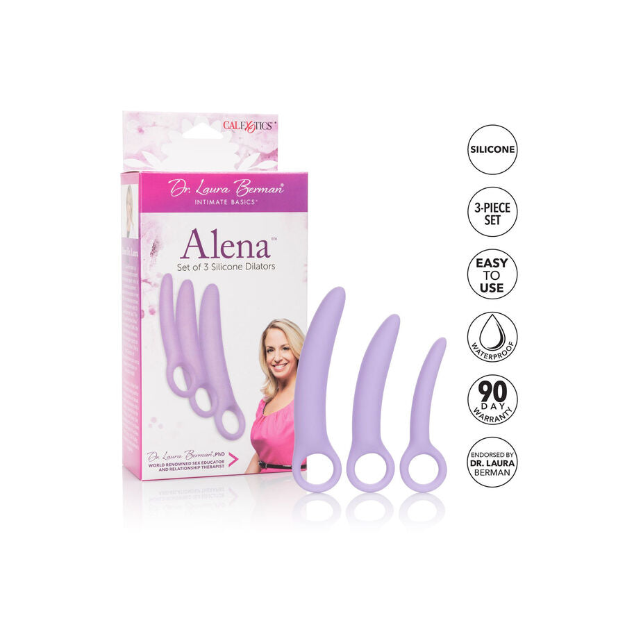 Calexotics - Dott.Ssa Laura Berman Alena Set Di 3 Dilatatori In Silicone