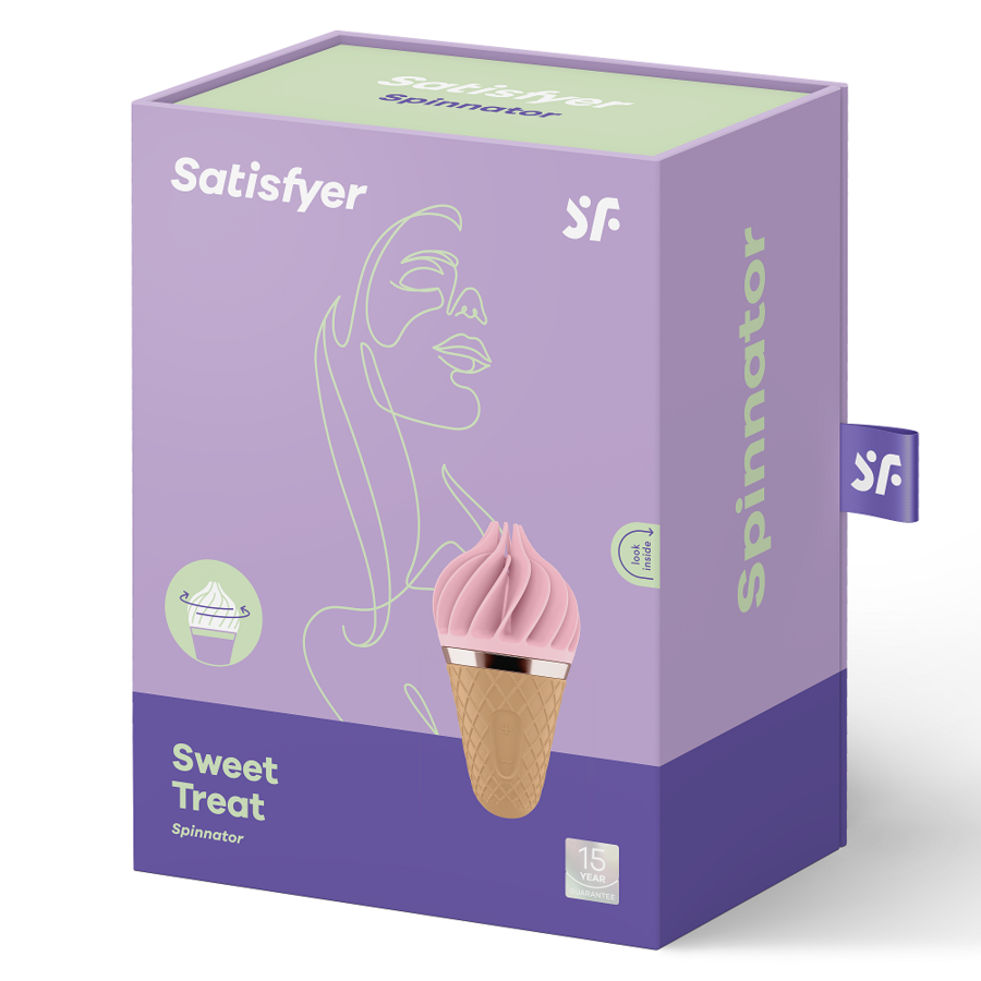 SATISFYER - SPINNATOR SWEET TREAT NERO