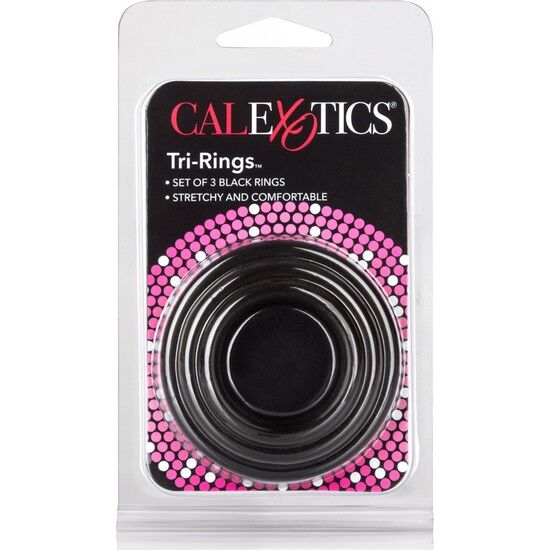 Calexotics - Tri-Rings Nero