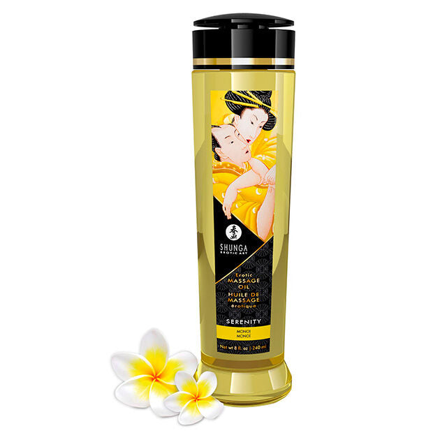 Shunga Olio da Massaggio Serenità 240ml Body-Safe Premium