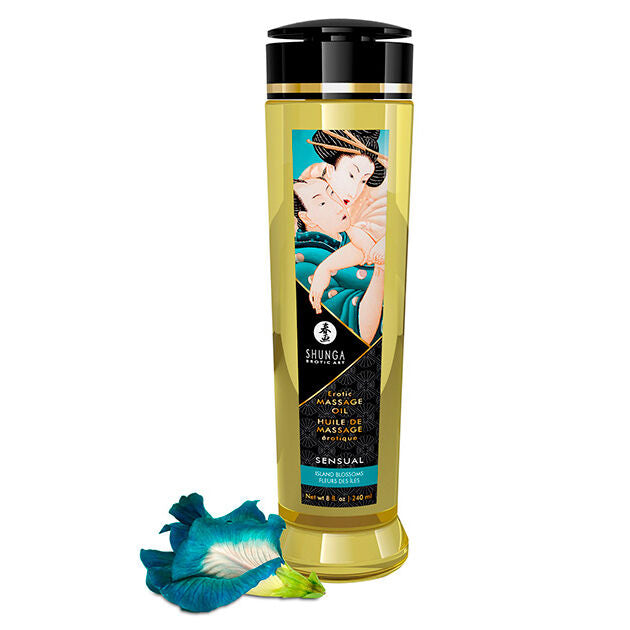 Shunga Olio da Massaggio Sensuale 240ml Body-Safe Premium