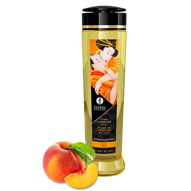 Shunga Olio da Massaggio Stimolante Aromatizzato 240ml Premium