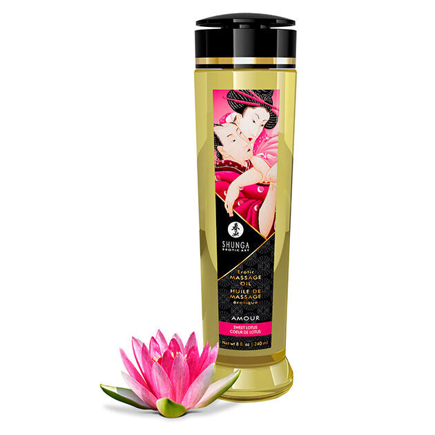 Shunga Olio da Massaggio Erotico d'Amore 240ml Premium