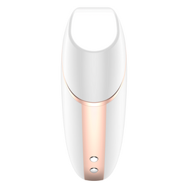 SATISFYER - STIMOLATORE E VIBRATORE TRIANGOLO LOVE BIANCO