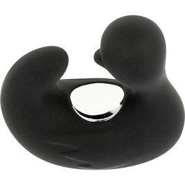 Black&Silver Duckymania Vibratore da Dito in Silicone Ricaricabile - immagine 6