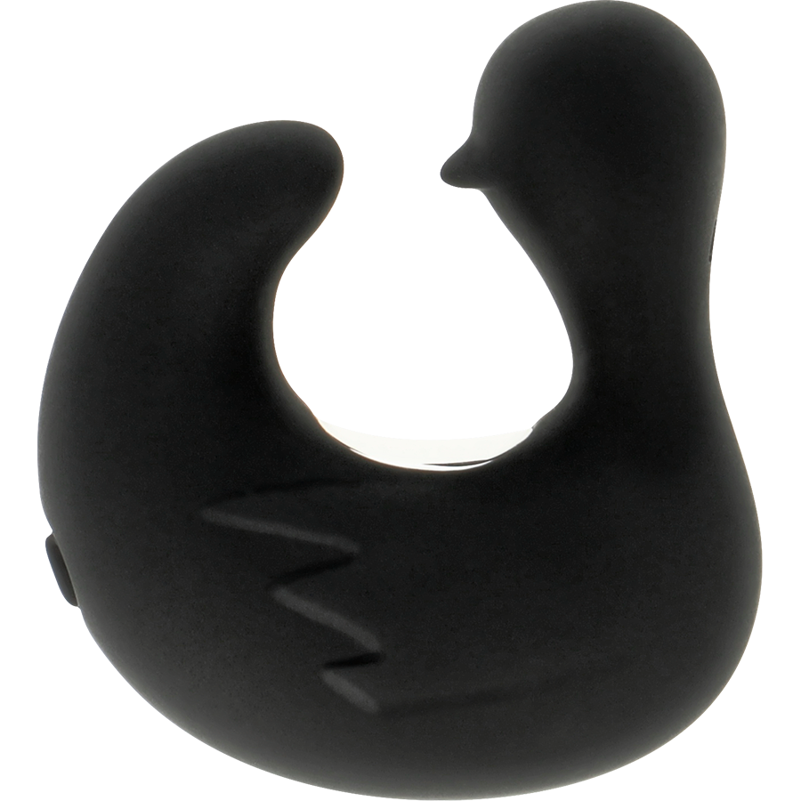 Black&Silver Duckymania Vibratore da Dito in Silicone Ricaricabile - immagine 4