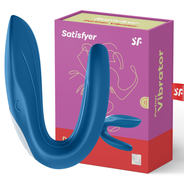 Satisfyer - Giocattolo Per Partner Vibratore A Forma Di Balena Che Stimola Entrambi I Partner Edizione 2020