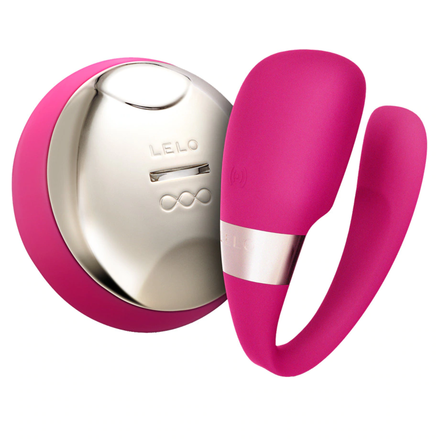 LELO Tiani 3 Cerise Vibratore per Coppia con Telecomando