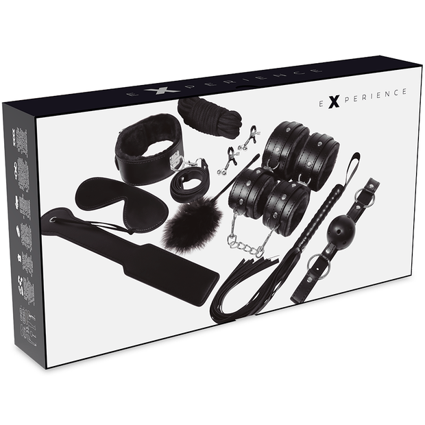 Set Intimo EXPERIENCE in Ecopelle Nero - Premium Wellness