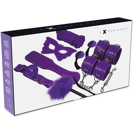 Set Esplorazione Intima EXPERIENCE in Pelle Premium Viola