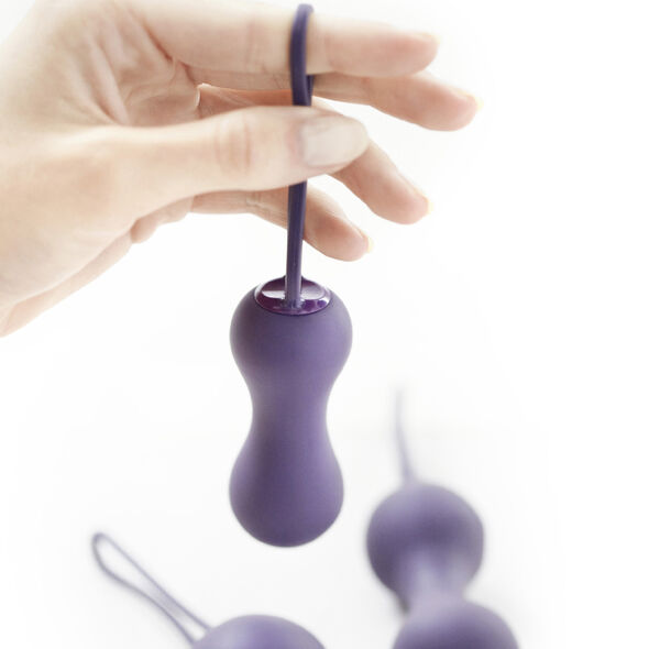 Je Joue Ami Kegel Viola - Sfere Pavimento Pelvico in Silicone - immagine 3