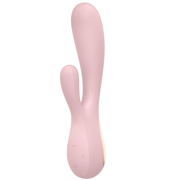 Satisfyer Mono Flex Vibratore Smart con App in Silicone Rosa - immagine 2