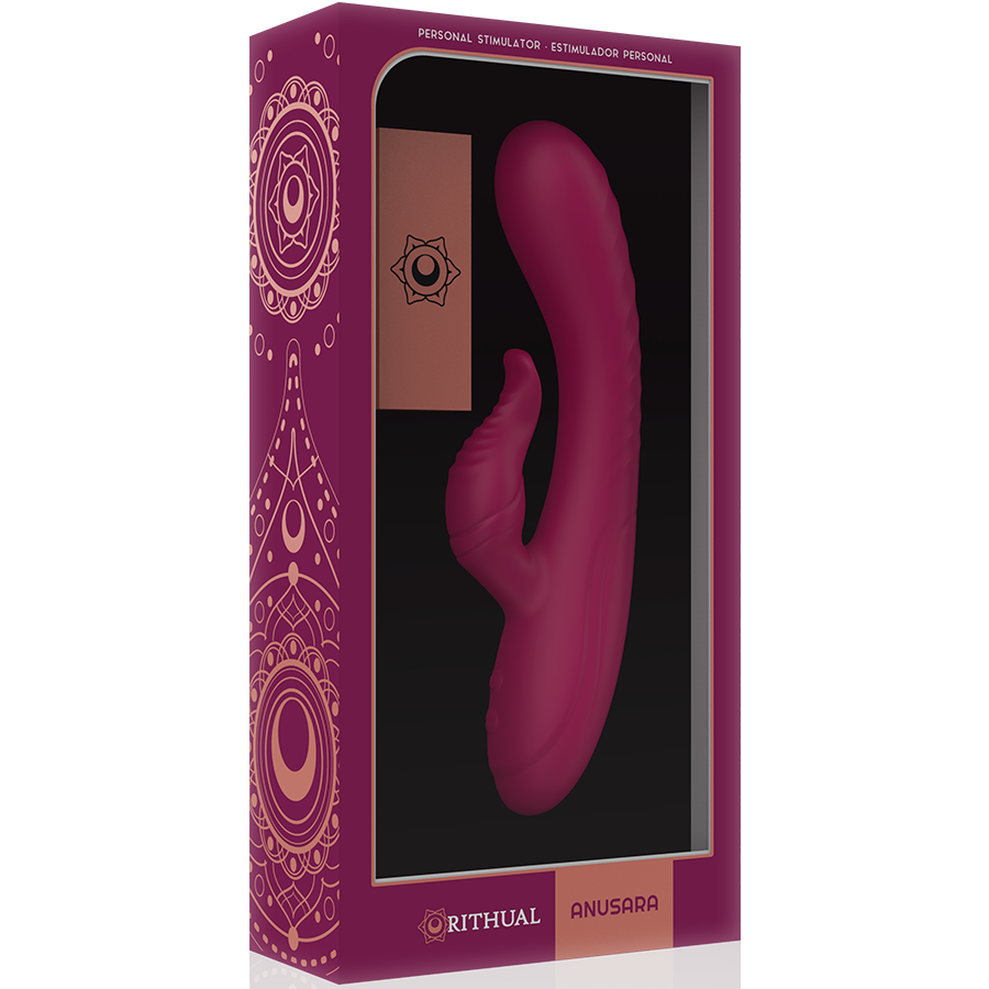 Rithual Anusara Vibratore Doppio Motore Ricaricabile Orchidea - immagine 9