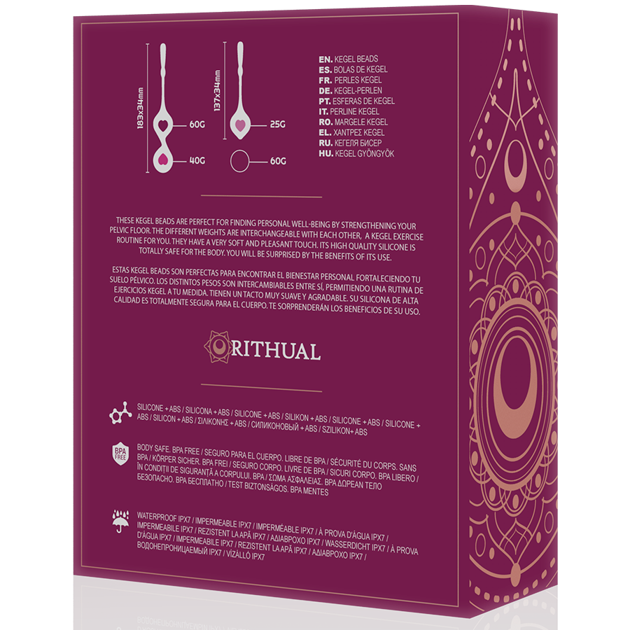 Rithual Orchidea Deva - Set Allenamento Pavimento Pelvico in Silicone - immagine 9