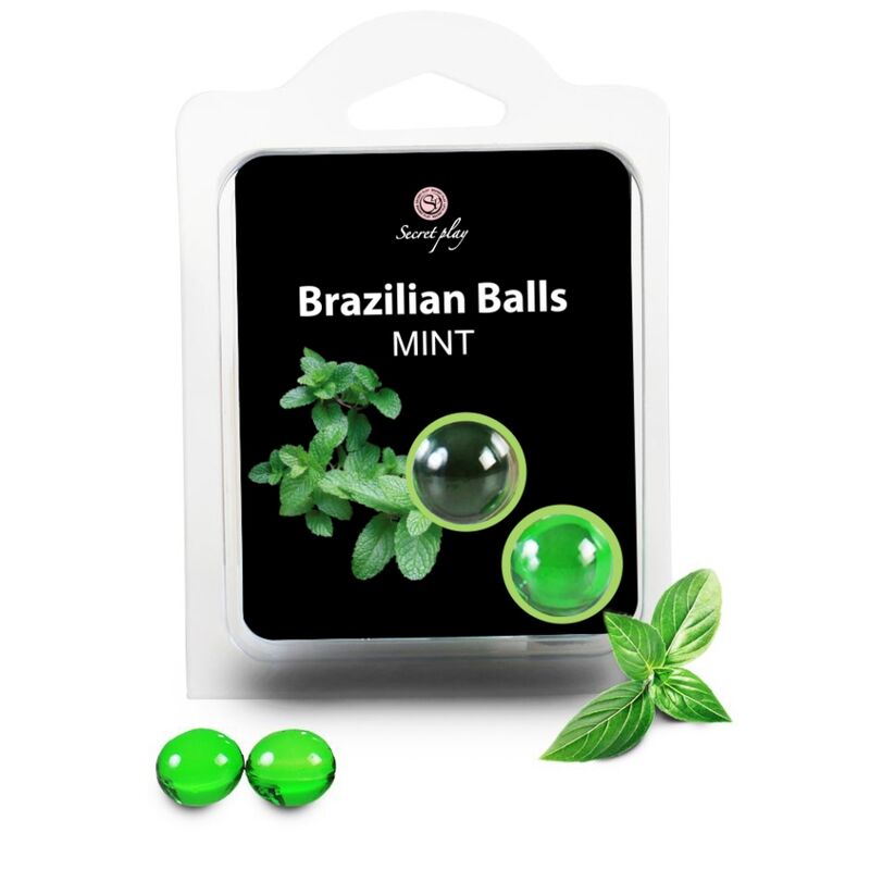 SecretPlay Palline Brasiliane Menta Lubrificante Intimo