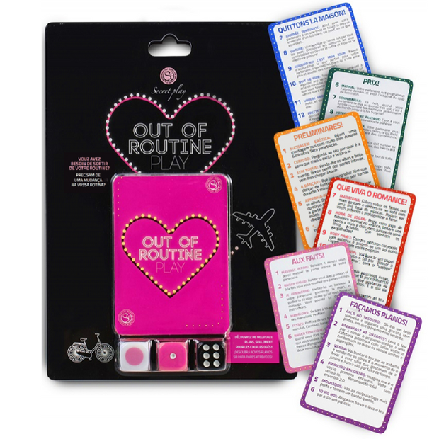SecretPlay Gioco Fuori Routine - Gioco di Coppia con Dadi