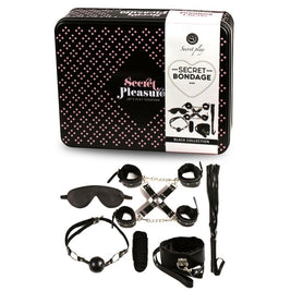 Set Esplorazione Intima 8 Pezzi Nero - SecretPlay Premium