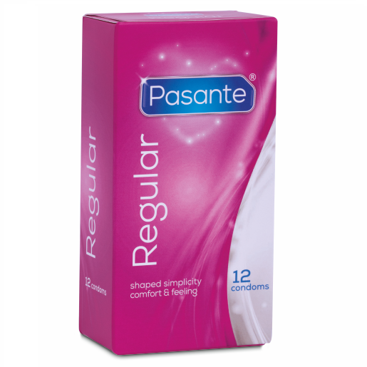 Pasante Preservativi Regolari Naturali - Confezione da 12