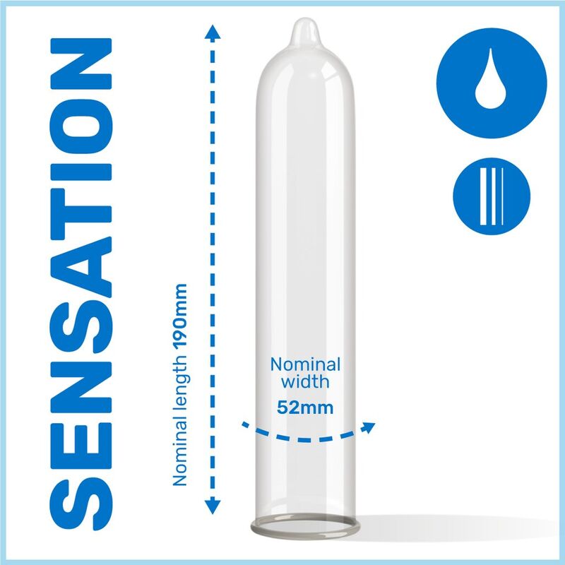 Pasante Sensibili Ultrafini - Preservativi Premium 144 Unità - immagine 3