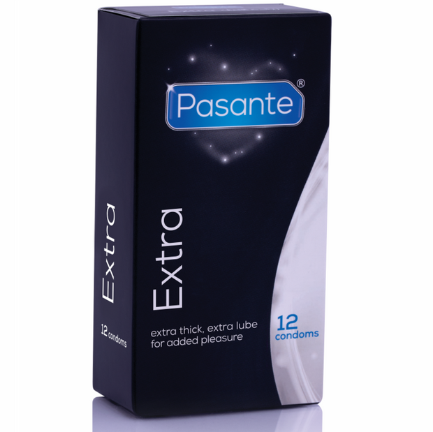 Pasante Extra Extra Spesso Preservativi Rinforzati 12 Pezzi