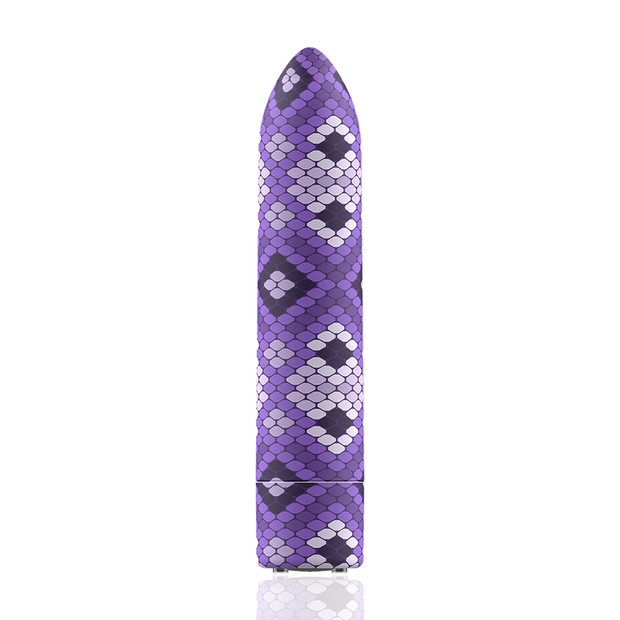 Custom Bullets Snake Purple Vibro Ricaricabile 10 Velocità - immagine 2