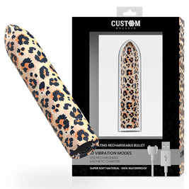 Custom Bullets Leopard Ricaricabile USB 10 Intensità Premium