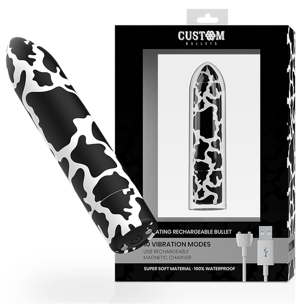 Custom Bullets Ricaricabile Mucca 10 Intensità Premium